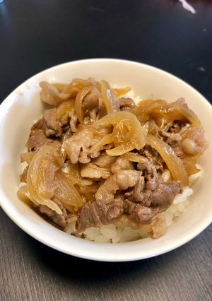 超簡単！甘くない 牛丼☆-レシピのメイン写真