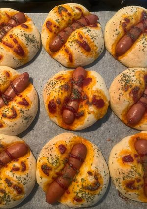 簡単 ホットケーキミックスウインナーパン-レシピのメイン写真