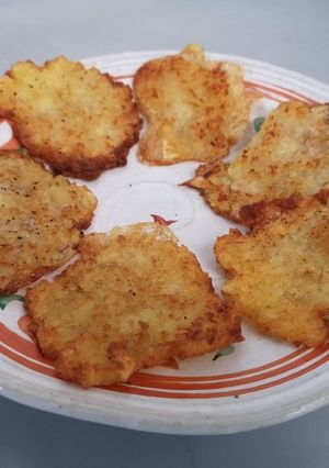 カリカリお煎餅風おやつハッシュドポテト-レシピのメイン写真