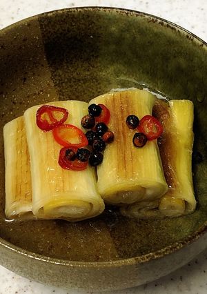 余ったラッキョウの汁で♪長ネギのマリネ-レシピのメイン写真