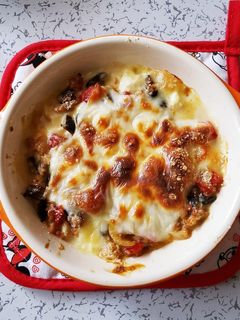 超簡単!クリーミーチーズ豆腐グラタン-レシピのメイン写真