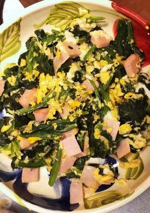 ほうれん草バターソテー-レシピのメイン写真