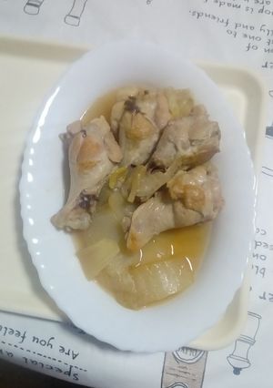 手羽元と白菜のざっと煮。-レシピのメイン写真