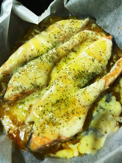 簡単!洗い物なし!鮭のチーズ焼き♡-レシピのメイン写真