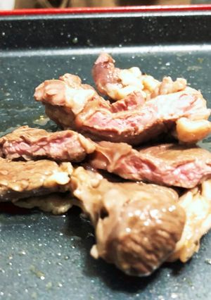 炊飯器で低音調理！オイルバス風ステーキ！-レシピのメイン写真