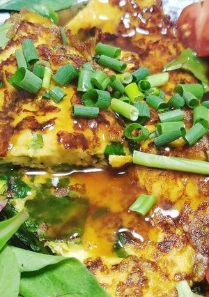 ほうれん草のニラ玉風～甘酢あんかけ～-レシピのメイン写真