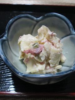 姫皮(筍)の梅わさマヨ和え-レシピのメイン写真