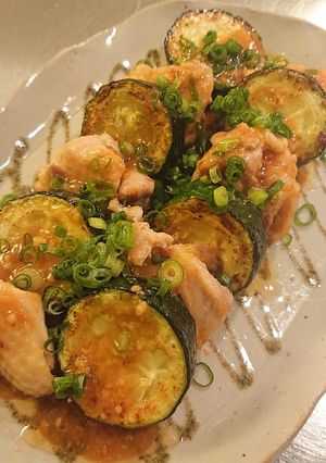 鶏とズッキーニの味噌だれ-レシピのメイン写真
