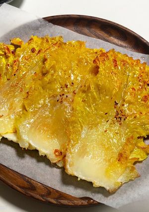 白菜消費に！簡単ウマ！白菜のチヂミ-レシピのメイン写真