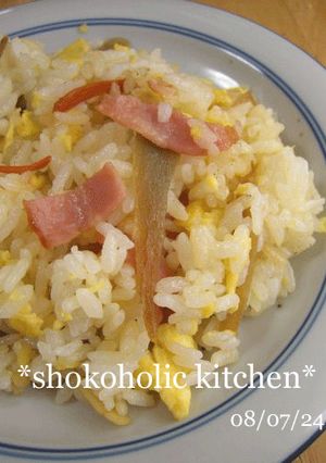残り物で☆きんぴらごぼうのチャーハン-レシピのメイン写真