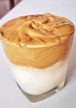 【簡単】流行りのダルゴナコーヒー-レシピのメイン写真