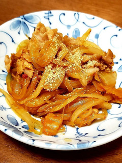 玉葱多め!めんつゆ豚バラキムチ!-レシピのメイン写真