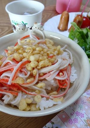 超簡単！カニカマ丼-レシピのメイン写真