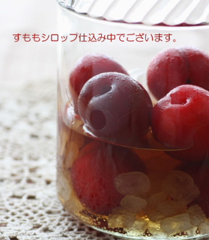 おうちで簡単！すももシロップ-レシピのメイン写真