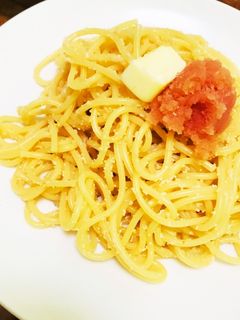 明太子バターの和風パスタ!-レシピのメイン写真