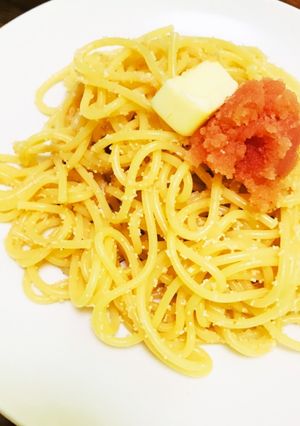 明太子バターの和風パスタ！-レシピのメイン写真