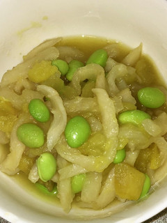 切干大根とさつま芋と枝豆の煮物-レシピのメイン写真