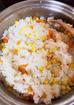 手抜き野菜ご飯(⌒⌒)-レシピのメイン写真