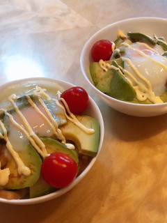 アボカドスパム丼-レシピのメイン写真