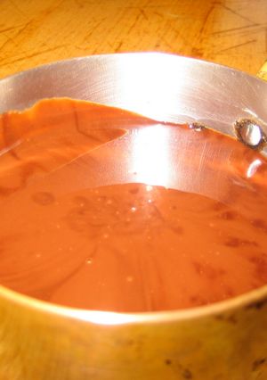 ５分でできるチョコレートソース-レシピのメイン写真