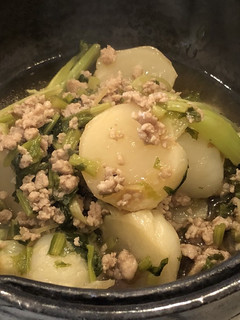 カブと豚ひき肉のあんかけ風-レシピのメイン写真