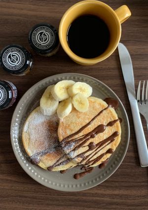 豆腐でもちもちもちもちもちホットケーキ-レシピのメイン写真