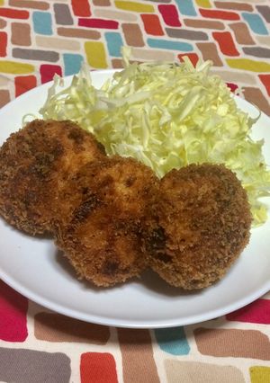 超簡単☆こってり♫明太子クリームコロッケ-レシピのメイン写真