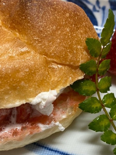 いちごジャムとクリームバーガー-レシピのメイン写真