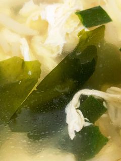 もやしとわかめの卵スープ-レシピのメイン写真