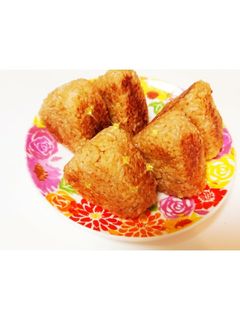 甘い焼おにぎり フライパン 簡単 絶品 -レシピのメイン写真