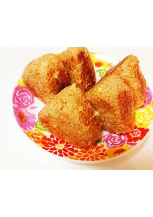 甘い焼おにぎり フライパン 簡単 絶品　-レシピのメイン写真