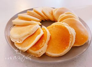 ふわっもち♡米粉とお豆腐パンケーキ-レシピのメイン写真