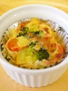 餃子の皮のキッシュ-レシピのメイン写真
