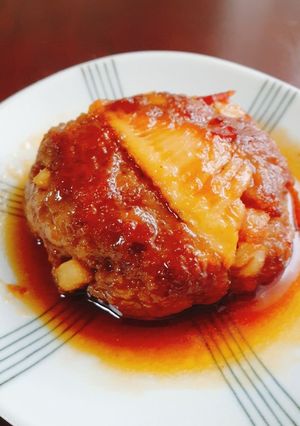 筍ゴロゴロハンバーグ-レシピのメイン写真