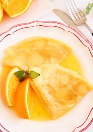 簡単*クレープシュゼット-レシピのメイン写真