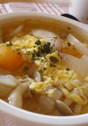 栄養満点♪鶏トマトスープ-レシピのメイン写真