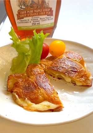 朝食に♪ぺたんこクロワッサン-レシピのメイン写真
