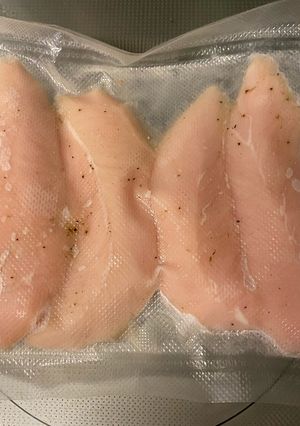 コストコ多量ささみの冷凍保存-レシピのメイン写真