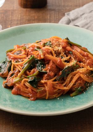 サバのパスタ-レシピのメイン写真