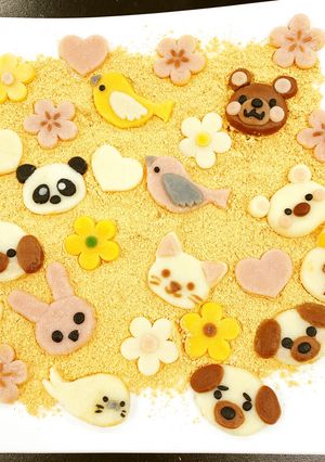 かわいいデコ白玉だんご☆親子でつくろう♪-レシピのメイン写真