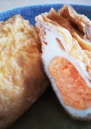 油揚げの卵詰め-レシピのメイン写真