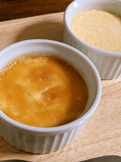 低糖質クレームブリュレ-レシピのメイン写真