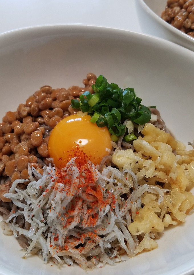 お二人さんの冷やし納豆そば-レシピのメイン写真