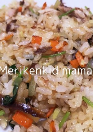 干物の残りで♪上品なさんま炒飯♪-レシピのメイン写真