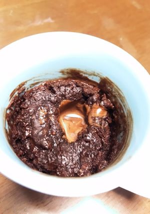 マグカップで１分！フォンダンチョコラ風-レシピのメイン写真