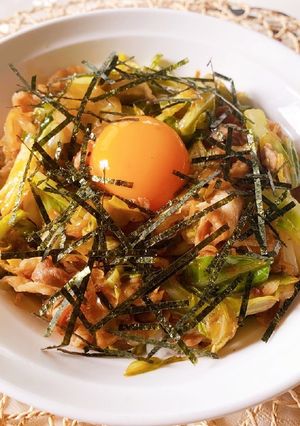 超簡単‼️豚とキャベツの甘辛丼-レシピのメイン写真