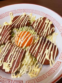 スパムポーク丼-レシピのメイン写真