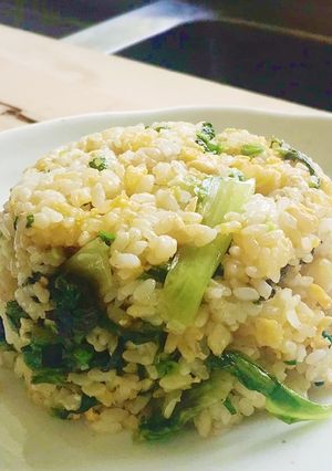 【ちょこウマ】レタス炒飯　柚子胡椒風味-レシピのメイン写真