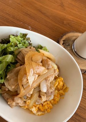ランチ豚丼-レシピのメイン写真