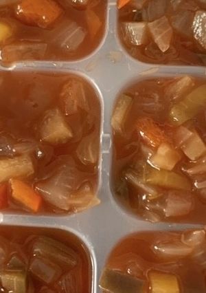 離乳食！トマトとなすのラタトゥイユ-レシピのメイン写真